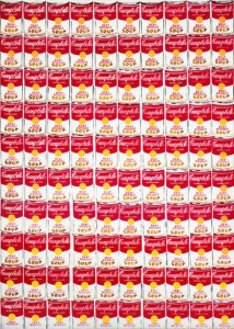100 Cans by Andy Warhol